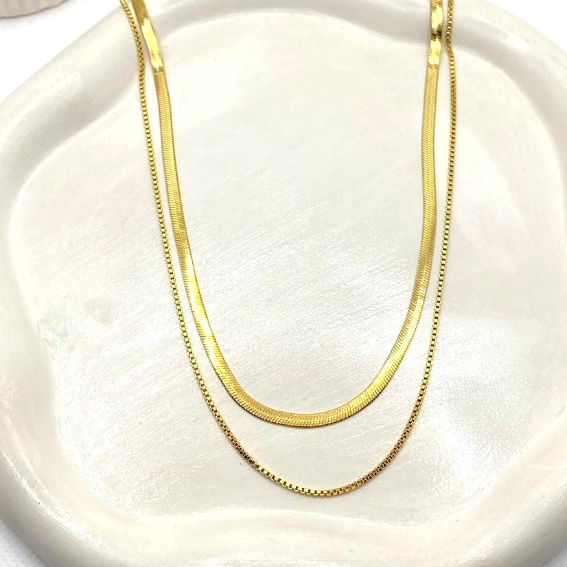 Double Chain Necklace