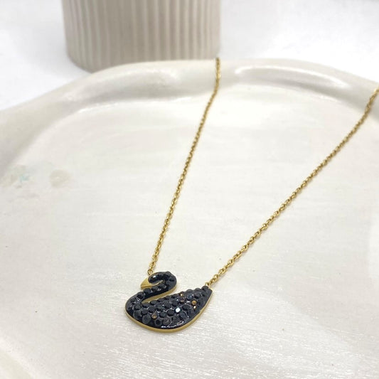 Black Swan Necklace