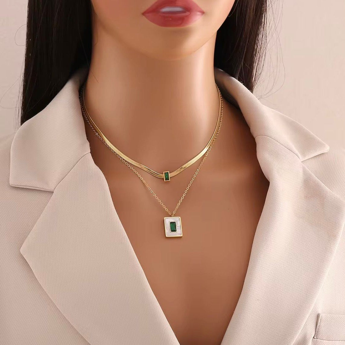 Emerald Green Necklace