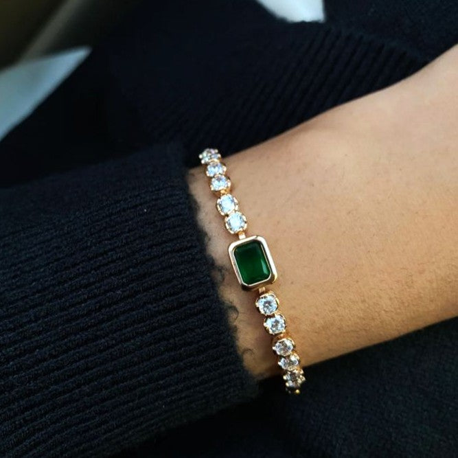 Green Stone Bracelet