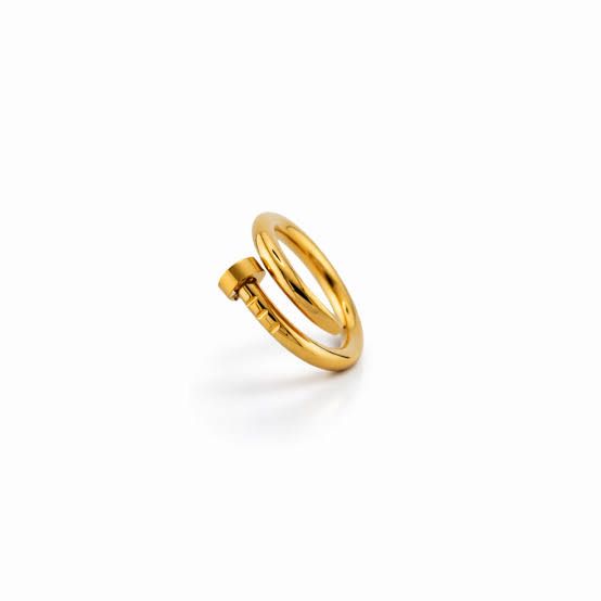 Twisted Nail Ring