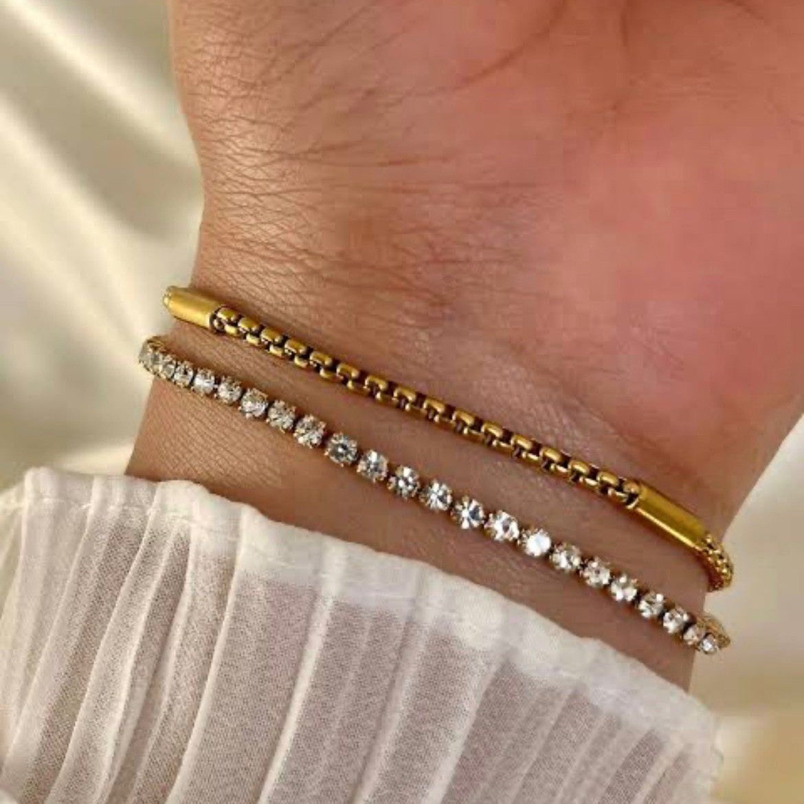 Dual Tone Bracelet