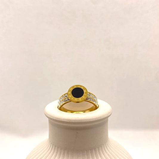 Black Stone Ring