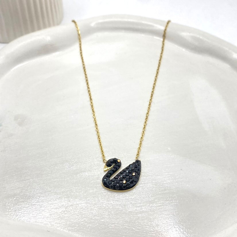 Black Swan Necklace