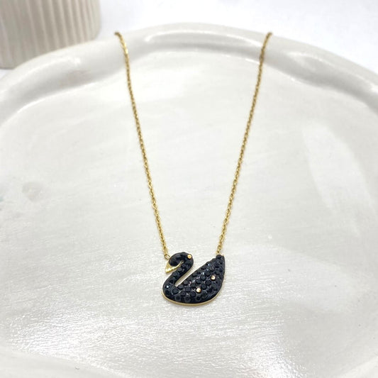 Black Swan Necklace