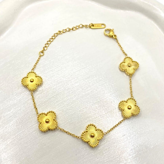 Clover Gold Bracelet