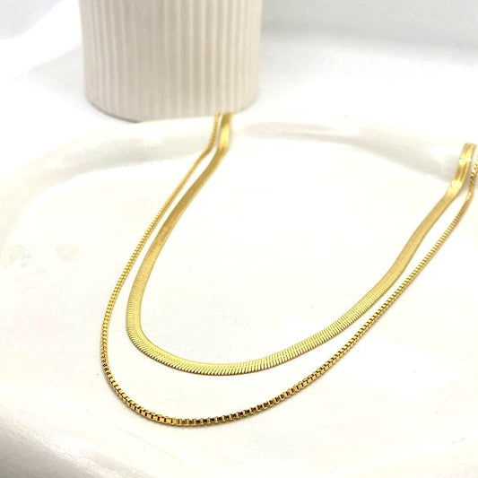 Double Chain Necklace