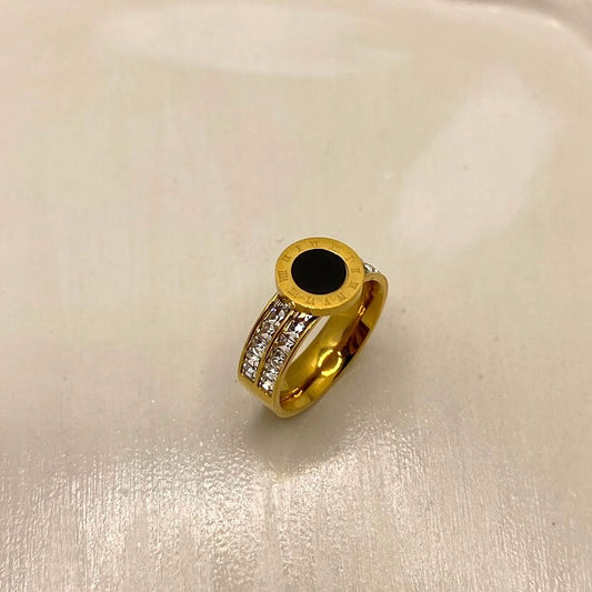 Black Stone Ring