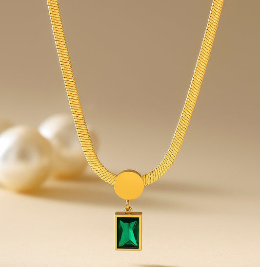 Emerald Radiance Necklace