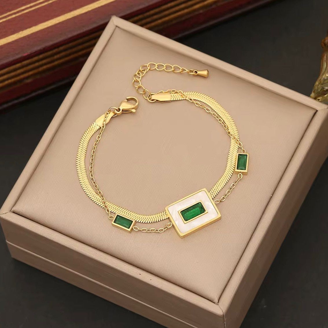 Emerald Green Bracelet